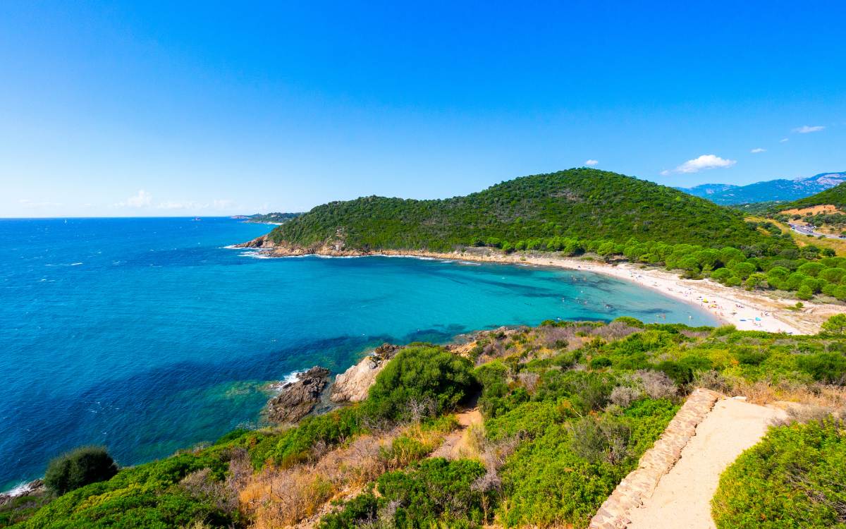 plage de Fautéa photo de la croisière journée Porto Vecchio et plages à l'abri des vents