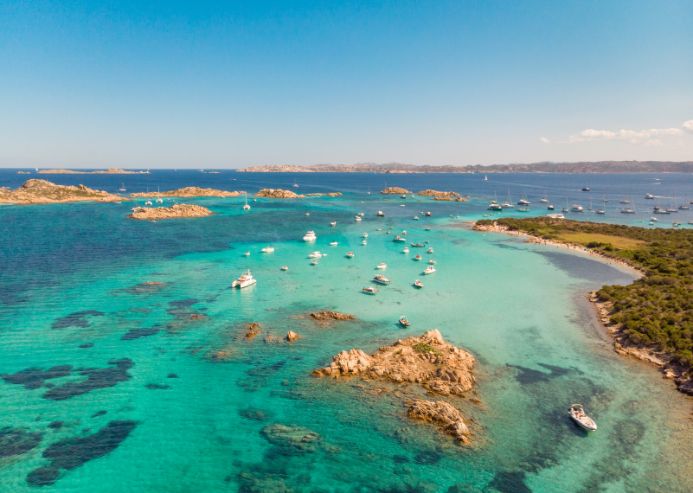 Ile Maddalena escale de la croisière corse en bateau avec skipper - My way Yachting.